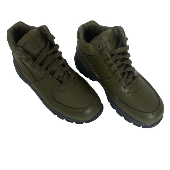 Nike Air Max Goadome Boots Gradeschool ‘Olive Canvas’ - Picture 4 of 7